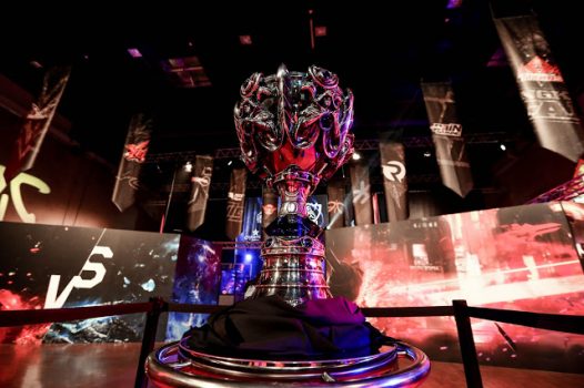League of Legends World Championship Semi Finals Trophy