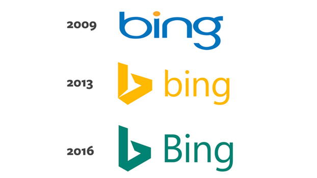 Bing New Logo 2016