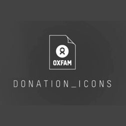 Donation Icons Oxfam Ad